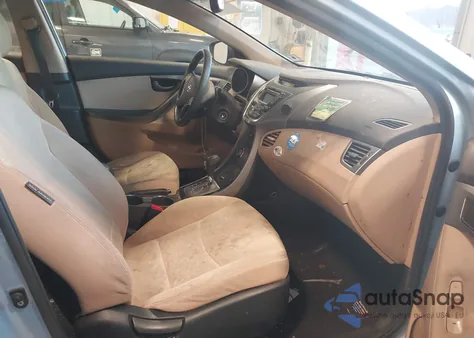 2013 Hyundai Elantra Gls from USA, damaged, VIN KMHDH4AE6DU754719